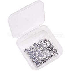 304ステンレススチール製イヤーナット  5x3.5x2mm  穴：0.8mm&nbsp;STAS-PH0010-05