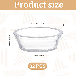 32Pcs Polystyrene Mini Ball Display Bases&nbsp;ODIS-GO0001-15