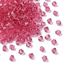 プレシオサ®クリスタルビーズ  チェコクリスタル  双円錐形(451 69 302 ロンデル)  バラ70010本  5mm  穴：1mm&nbsp;Y-PRC-BA5-70010