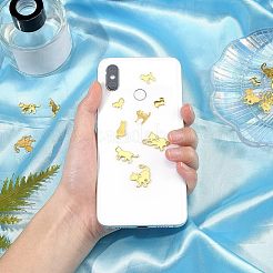 84Pcs 14 Style Alloy Cabochons&nbsp;PALLOY-OC0002-95