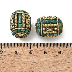 Handmade Tibetan Style Beads&nbsp;KK-Z157-08AG-02