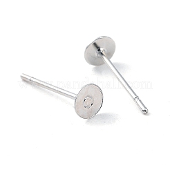 Stud Earring Findings&nbsp;KK-C2904-N