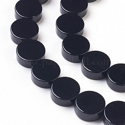 Natural Black Onyx Beads Strands&nbsp;G-K282-04A