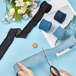 5Pcs 5 Colors Cotton Ribbon&nbsp;OCOR-CY0004-88