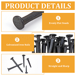250G 5 Styles Iron Pyramid Spikes&nbsp;FIND-BC0013-70