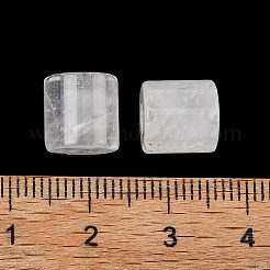 天然石クオーツクリスタルビーズ  水晶  コラム  9~9.5x8.5~9.5mm  穴：3.5mm&nbsp;G-I395-B05