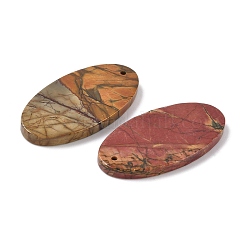 Natural Polychrome Jasper/Picasso Stone/Picasso Jasper Pendants&nbsp;G-Z095-01