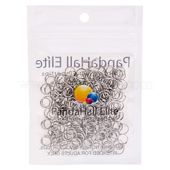 ステンレススティールスプリットリング  ダブルループ丸カン  ステンレス鋼色  7x0.6mm  内径約5.8mm  215個/ 20g&nbsp;STAS-PH0002A-05P