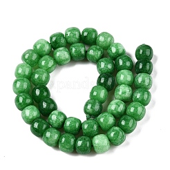 Dyed Natural White Jade Beads Strands&nbsp;G-T138-S08