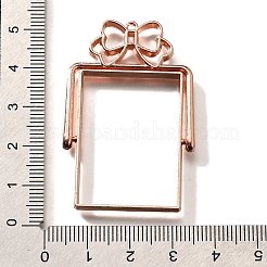 Alloy Open Back Bezel Pendants&nbsp;PALLOY-I223-10RG