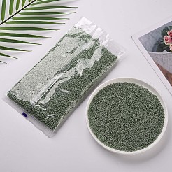11/0 FGBグレードAラウンドガラスシードビーズ  染め  アクアマリン  2.3x1.5mm  穴：1mm  約48500個/ポンド&nbsp;SEED-N001-C-0567