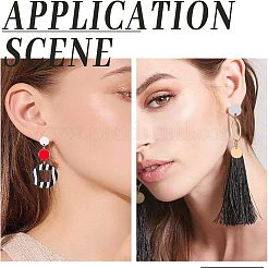 PVD Vacuum Plating 304 Stainless Steel Stud Earring Findings&nbsp;STAS-UN0012-61A