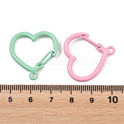 Baking Paint Alloy Key Snap Hook Clasps for Keychains&nbsp;FIND-T073-03M