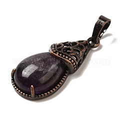 Natural Amethyst Pendants&nbsp;G-H065-01R-18
