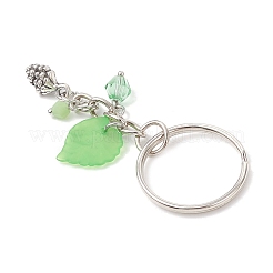 3Pcs Leaf Acrylic Keychains&nbsp;KEYC-JKC01405