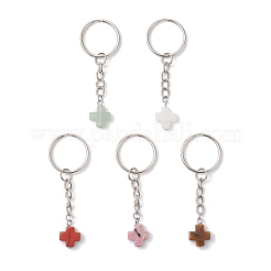 Mixed Mixed Stone Keychains&nbsp;KEYC-JKC01350