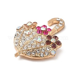 Alloy Rhinestone Cabochons&nbsp;ALRI-F074-04KCG