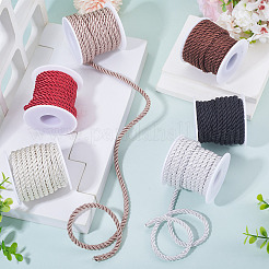 6 Rolls 6 Colors Polyester Cord&nbsp;OCOR-TA0003-27