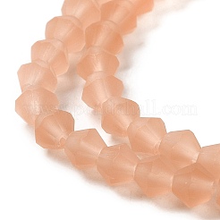Imitate Austrian Crystal Frosted Glass Beads Strands&nbsp;EGLA-A039-T3mm-MD15