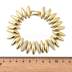 Brass Link Chain Bracelets for Women&nbsp;BJEW-H630-10G