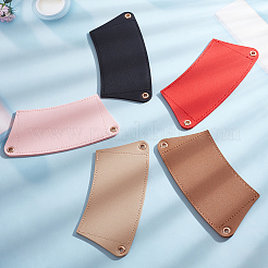 5Pcs 5 Colors PU Leather Heat Resistant Reusable Cup Sleeve&nbsp;AJEW-WR0001-58A