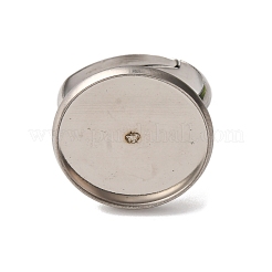 304 Stainless Steel Adjustable Ring Components&nbsp;STAS-B098-03F-P