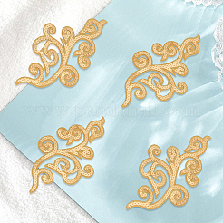 5Pairs Embroidery Thread Clothing Patches&nbsp;PATC-GF0001-97C