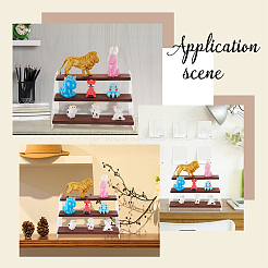 3-Tier Acrylic Model Toy Display Riser&nbsp;ODIS-WH0029-39