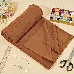 ポリエステル織物  DIYシーツ用  テーブルクロス  Tシャツ  ドレス  長方形  チョコレート  100x160x0.06cm&nbsp;DIY-WH0504-241C