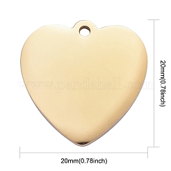 304 Stainless Steel Pendants&nbsp;LS-STAS-I140-10A-G