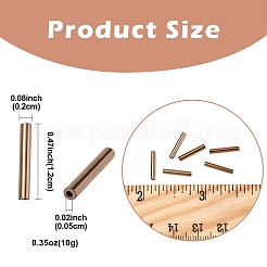 ガラスのラッパビーズ 10g  透明色  透明  12x2mm  穴：0.5mm&nbsp;SEED-YW0002-97