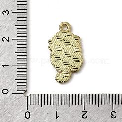 Golden Plated Alloy Enamel Pendants&nbsp;ENAM-L049-01G-07