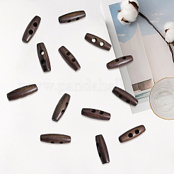 30Pcs Natural Wood Buttons&nbsp;FIND-GF0009-92A