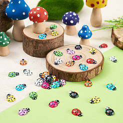 Transparent Flat Back Resin Cabochons&nbsp;CRES-TA0001-05