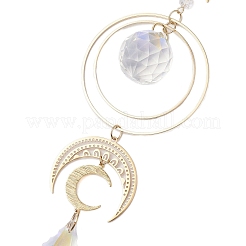 Stainless Steel Sun Moon Pendant Decorations&nbsp;HJEW-JM02040
