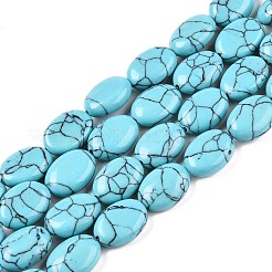 Synthetic Turquoise Beads Strands&nbsp;G-M206-43