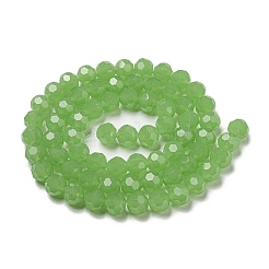 Imitation Jade Glass Beads Stands&nbsp;EGLA-A035-J10mm-D01