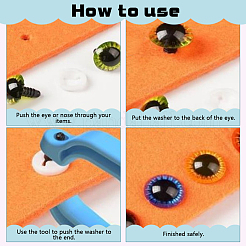 Plastic Safety Eye Tool for Crocheting&nbsp;TOOL-WH0001-77B
