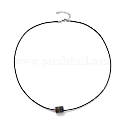 Pride Style 201 Stainless Steel Pendant Necklaces&nbsp;LS-NJEW-F288-08EB