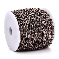 Aluminium Textured Cable Chains&nbsp;CHA-T001-38R