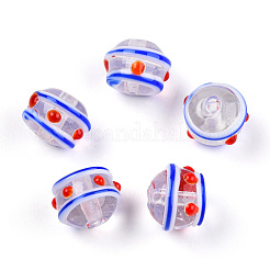 Handmade Bumpy Lampwork Beads&nbsp;LAMP-N029-020-C02
