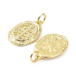 Rack Plating Brass Pendants&nbsp;KK-B076-10G