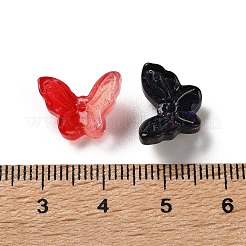 Dyed & Heated Gradient Color  Transparent Glass Beads&nbsp;GLAA-D307-03