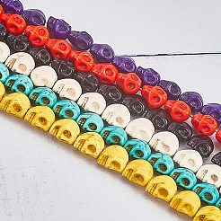 15 Colors Dyed Synthetic Turquoise Beads&nbsp;G-GA0001-02