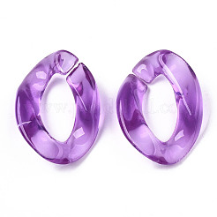 Transparent Acrylic Linking Rings&nbsp;OACR-S036-001A-J07