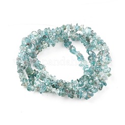 天然石アパタイトビーズ連売り  チップ  5~13x3~8mm  穴：0.6mm  80~81cm&nbsp;G-F666-01B-01