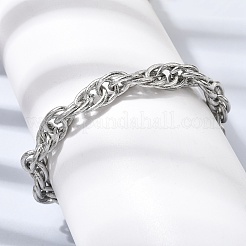 201 Stainless Steel Mariner Link Chain Bracelets for Men&nbsp;STAS-T077-02P