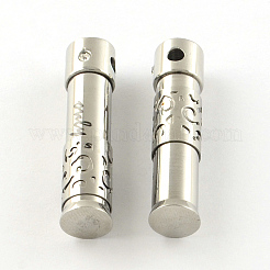 Smooth Surface 201 Stainless Steel Pendants&nbsp;STAS-R076-A04