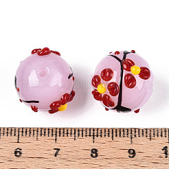 Handmade Lampwork Enamel Beads&nbsp;X1-LAMP-T023-23H