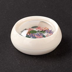 Diyクリスタルエポキシ樹脂材料充填  フラワーネイルアートスパンコール  工芸品作りのため  使い捨てプラスチックボックス付き  ミックスカラー  5~7x4~7x0.1mm&nbsp;DIY-E036-23